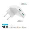 FIXED Slim 2xUSB-C GaN PD 45W lādētājs Photo 3