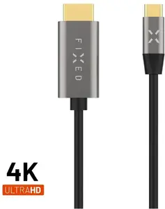Cable FIXED FIXHU-CHDMI-GR – USB-C 3.1 Gen 2 to HDMI 2.0 4K@60Hz, 18 Gbps, 2 m, gray