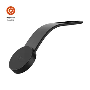 Mobile phone passive bicycle holder FIXED MagFloppy black — magnetic mounting for smartphones