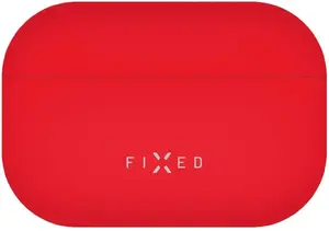 Protective silicone case FIXED Silkyd for Apple AirPods Pro 3 — red, ultra-thin fixed-fit cover