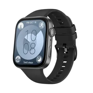 Silicone Strap FIXED for Huawei Watch FIT 4 / FIT 4 Pro / FIT 3, black, 1 pc