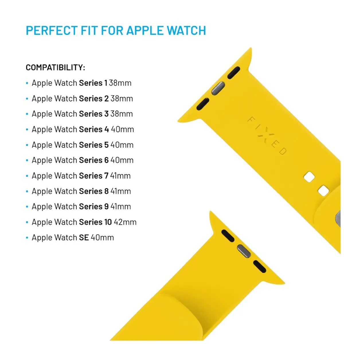 FIXED silikona sporta siksniņa Apple Watch 38/40/41 mm Photo 3