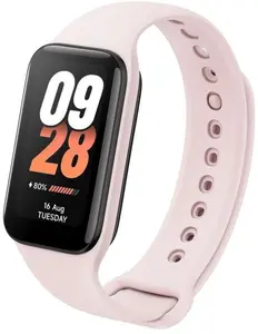 Силиконовый ремешок FIXED для Xiaomi Smart Band 8 Active / 9 Active, розовый