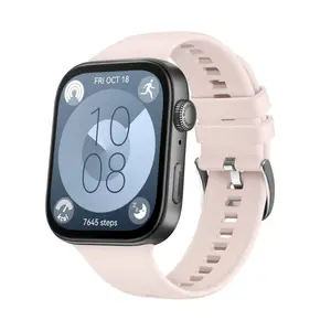 Silicone Strap for Huawei Watch FIT 4 / FIT 4 Pro / FIT 3 — FIXED, pink