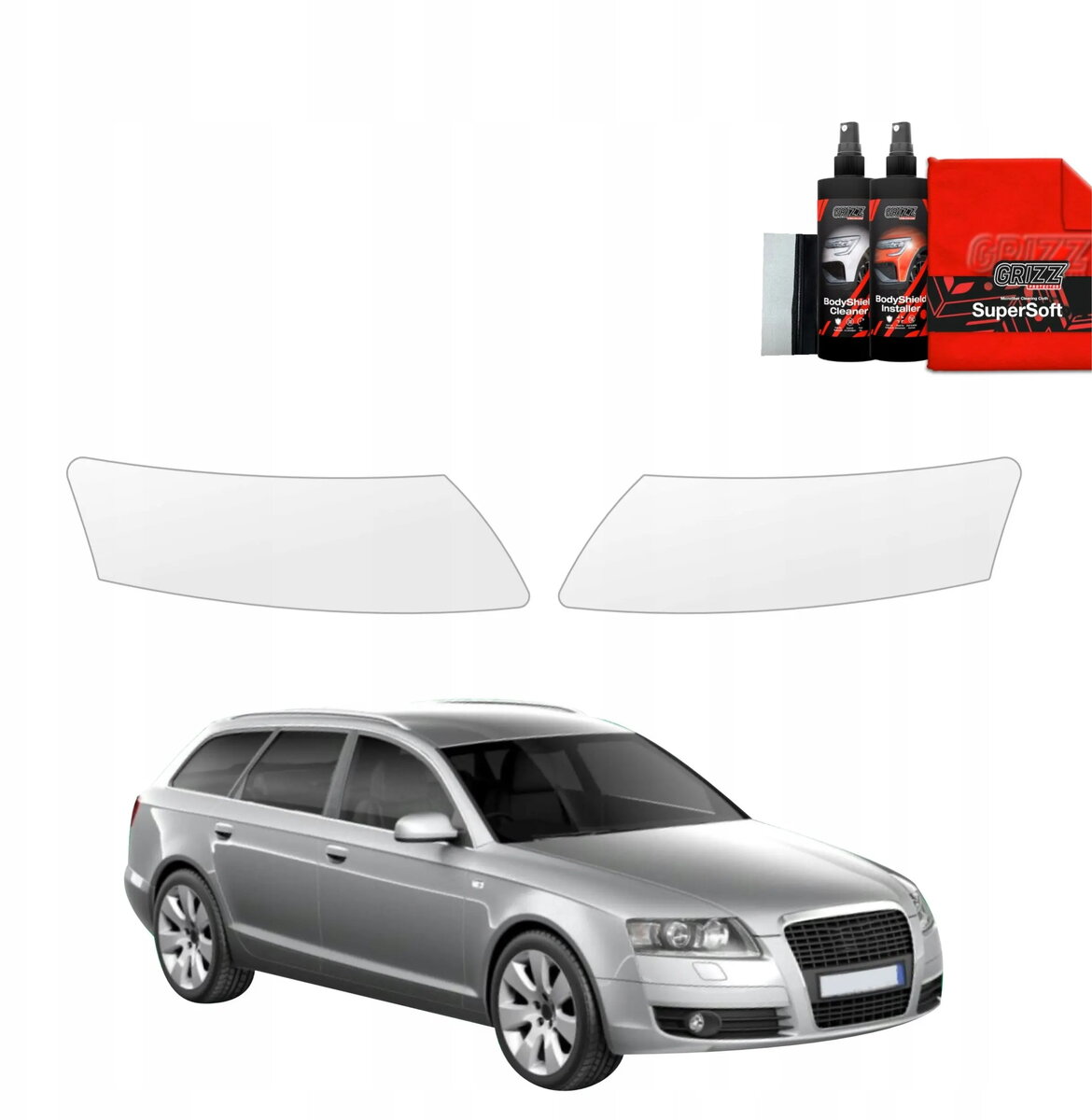 Aizsargvāksne GrizzGlass BodyShield priekš Audi A6
