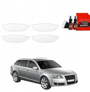 Protective film GrizzGlass BodyShield for door handle area for Audi A6 C6 Avant (2004–2008) 4-piece set