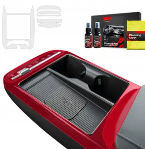 Protective Matte Interior Film GrizzGlass PianoSkin for Hyundai Tucson Facelift (2024–2025) [4-in-1]