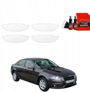 Protective door handle film GrizzGlass BodyShield for Audi A4 B8 Sedan (2007–2011) 4-piece set