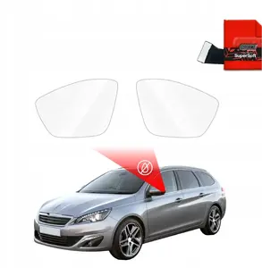 Mirror rain protection film GrizzGlass ZeroDrop for Peugeot 308 Estate (2013–2021)