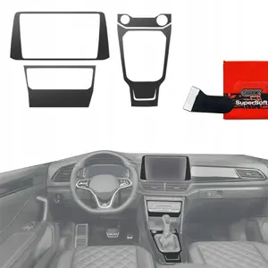 Protective interior film GrizzGlass PianoSkin Matte for Volkswagen T‑Roc R‑Line (2025) [4-in-1]