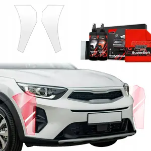 Protective film GrizzGlass BodyShield for Kia Stonic (2020–2025) — bumper protection, 2-in-1 set