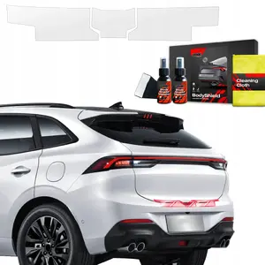 Protective trunk sill film GrizzGlass BodyShield for Forthing T5 Evo (2024–2025) 3-in-1