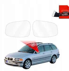 Side mirror rain protection film GrizzGlass ZeroDrop for BMW 3 Series E46 Touring (Pre-LCI) 1998–2001