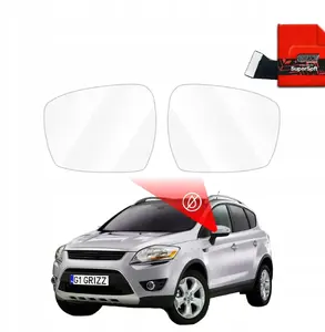 Side mirror rain protection film GrizzGlass ZeroDrop for Ford Kuga 2008–2012