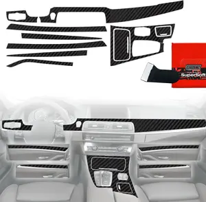 Interjera aizsargplēve GrizzGlass PianoSkin Matte priekš BMW 5 F10 (2012–2017) komplekts 8‑1