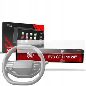 Screen protector GrizzGlass CarDisplay Protection for Kia EV3 GT Line 24" (2025) - GrizzGlass