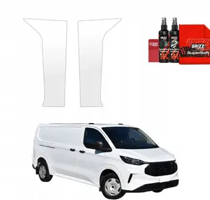 Protective pillar film GrizzGlass BodyShield for Ford Custom (2023–2026) 2-in-1