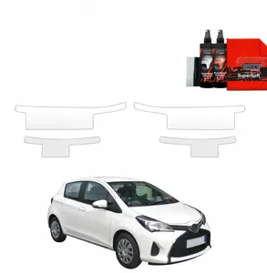 Защитная пленка на пороги GrizzGlass BodyShield для Toyota Yaris (2011–2016), набор 4 шт.