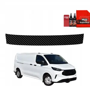 Protective trunk sill film GrizzGlass BodyShield for Ford Custom (2023–2026) – carbon pattern