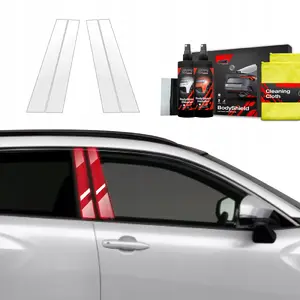 Protective Film GrizzGlass BodyShield for Toyota Corolla Cross 2022–2025 — Set for Pillars (4-in-1)