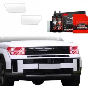 Protective Headlight Film GrizzGlass BodyShield for Hyundai Santa Fe 2023–2025, 2-in-1 set