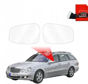 Side mirror rain protection film GrizzGlass ZeroDrop for Mercedes-Benz E-Class S211 Estate (2002–2009)