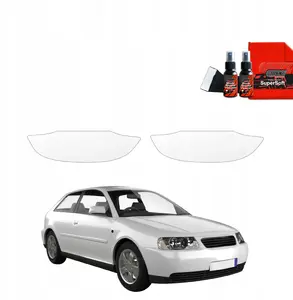 Protective film GrizzGlass BodyShield for door handles — Audi A3 8L Hatchback 3D (1996–2003), set 2-in-1