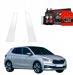 Protective pillar film GrizzGlass BodyShield for Skoda Fabia (2019–2025) 2-in-1