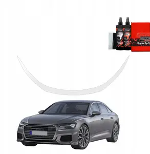 Aizsargplēve GrizzGlass BodyShield priekš Audi A6 C8 kombi 2018–2023 — caurspīdīgs motora pārsega aizsargs