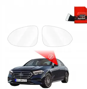 Side mirror rain film GrizzGlass ZeroDrop for Mercedes E-Class (2016–2023) — GrizzGlass