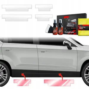 Aizsargplēve uz sliekšņiem GrizzGlass BodyShield priekš Seat Ateca (2020–2025) 4‑in‑1
