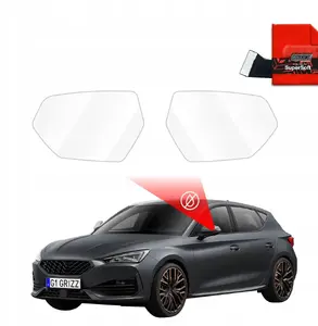 Side mirror rain protection film GrizzGlass ZeroDrop for Cupra Leon (2020–2025)