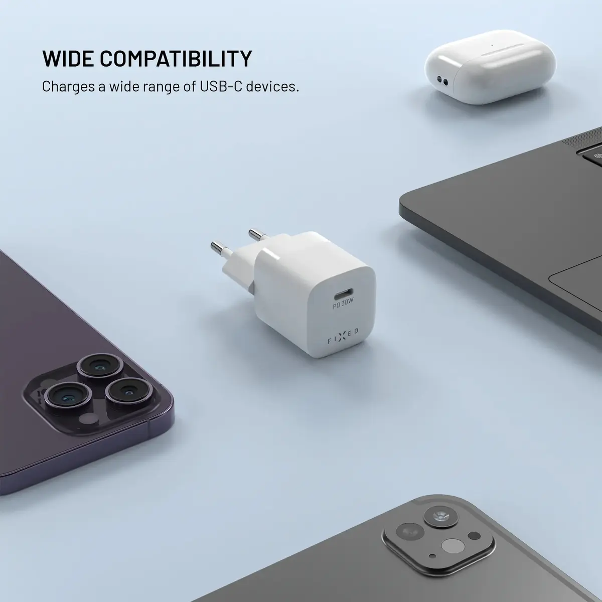 FIXED FIXCG30M-C-WH GaN USB-C 30W charger Photo 3
