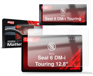 Aizsargplēve GrizzGlass priekš BYD Seal 6 DM-i Touring 12,8" (2025–2026) matēta, 2‑in‑1
