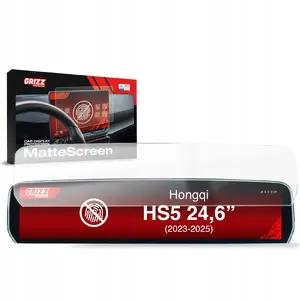 Screen Protector GrizzGlass for Hongqi HS5 24.6" Car Display (2023–2025) Matte
