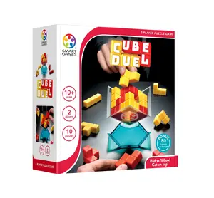 Board game Iuvi SmartGames Cube duel – puzzle strategy game for ages 10+, 10 min play