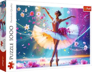 Jigsaw Puzzle TREFL Tańcząca Baletnica 1000 pieces – 10954 artwork by TREFL