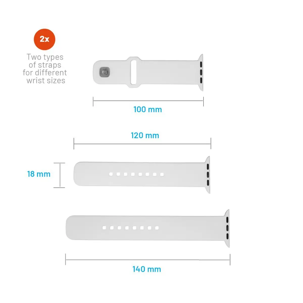 Силиконовый спортивный ремешок для Apple Watch 42/44/45/46 мм Photo 5