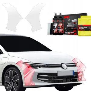 Aizsargplēve bamperim GrizzGlass BodyShield Volkswagen Golf 8 Hatchback 2024–2025, 2‑1