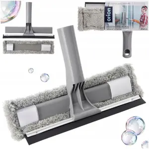 Window mop with squeegee 2-in-1 ORION CLEAN SYSTEM 28.5 x 18.5 cm plastic