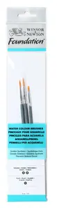 Набор кистей Winsor & Newton 5295011 — 3 шт., ассорти, синтетический ворс