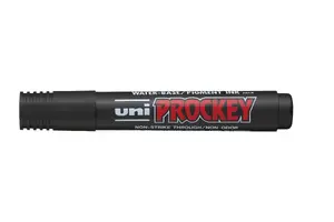 Marker uni mitsubishi pencil Uni-Ball Prockey BAZ424, black ink, tubular housing, 1 pc