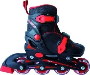 Recreational adjustable roller skates No name model 25901 black size 30–33