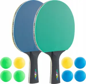 Galda tenisa komplekts JOOLA Colorato — 2 raketes, 8 bumbiņas (MPN 548141)