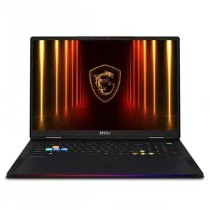 Ноутбук MSI Raider A18 HX A9WIG-263 — AMD Ryzen 9 9955HX3D, GeForce RTX 5080, 32 ГБ ОЗУ, 2 ТБ NVMe, 18" 3840×2400@120 Гц, Wi‑Fi 7, Bluetooth