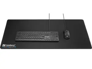 Sandberg Gamer Desk Pad XXXL Gaming Mouse Pad Black Monochromatic Without Wrist Rest