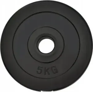 Блин Spartan Sport цементный 5 кг — круглая дисковая нагрузка для штанг и гантелей