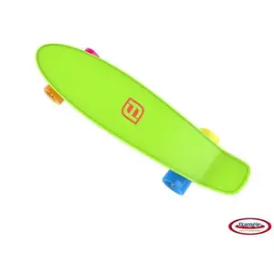 Roller skate D'Arpeje OFUN306-MIF by Darpeje, size for ages 8+, Green/Yellow, dimensions 560×80×145 mm