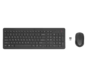 Wireless keyboard and mouse combo HP 330 — full-size keyboard, RF wireless, black