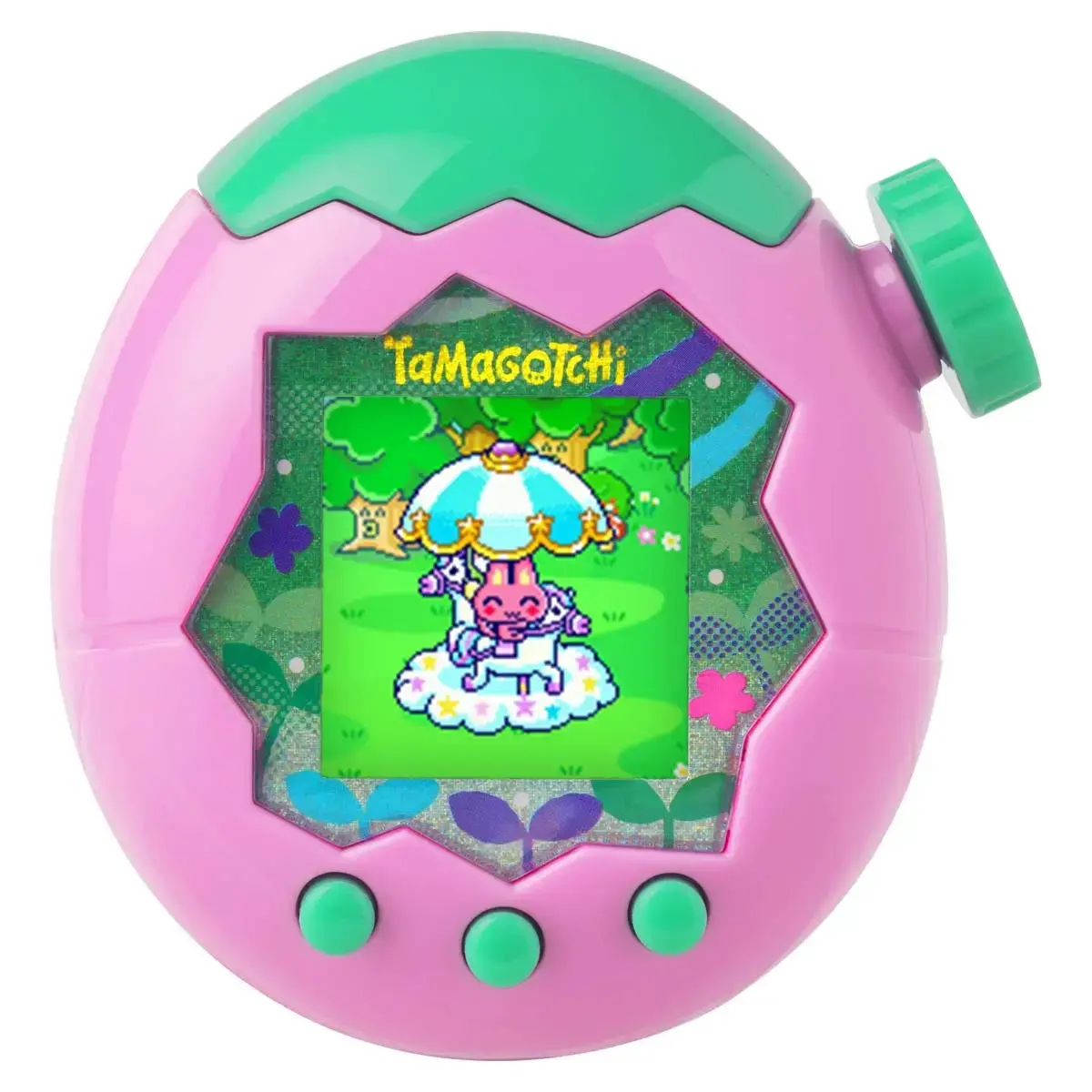 Bandai Tamagotchi Paradise pink land — virtual pet Photo 2
